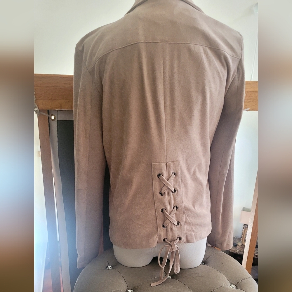 BB Dakota Women's Tan Jacket - Picture 3 of 8